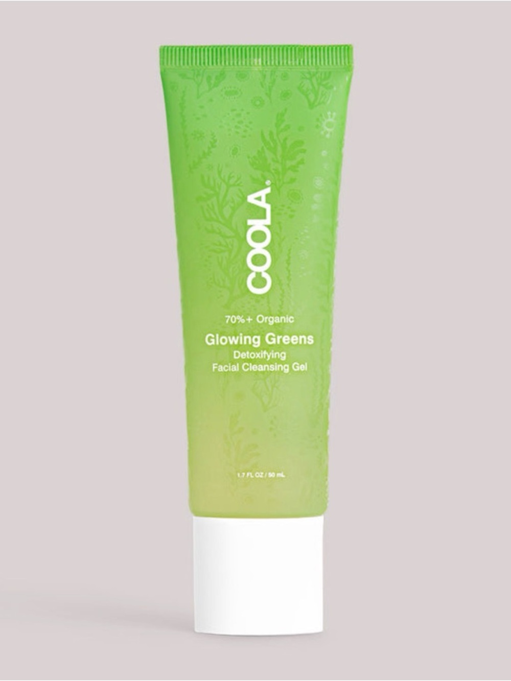 Coola | Glowing Greens Detoxifying Facial Cleansing Gel, 1.7oz NIB